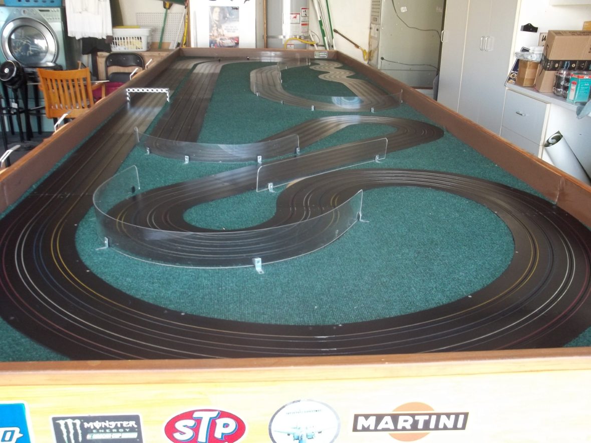 USED 5x18 FOOT CUSTOM CNC ROUTED TRACK, 